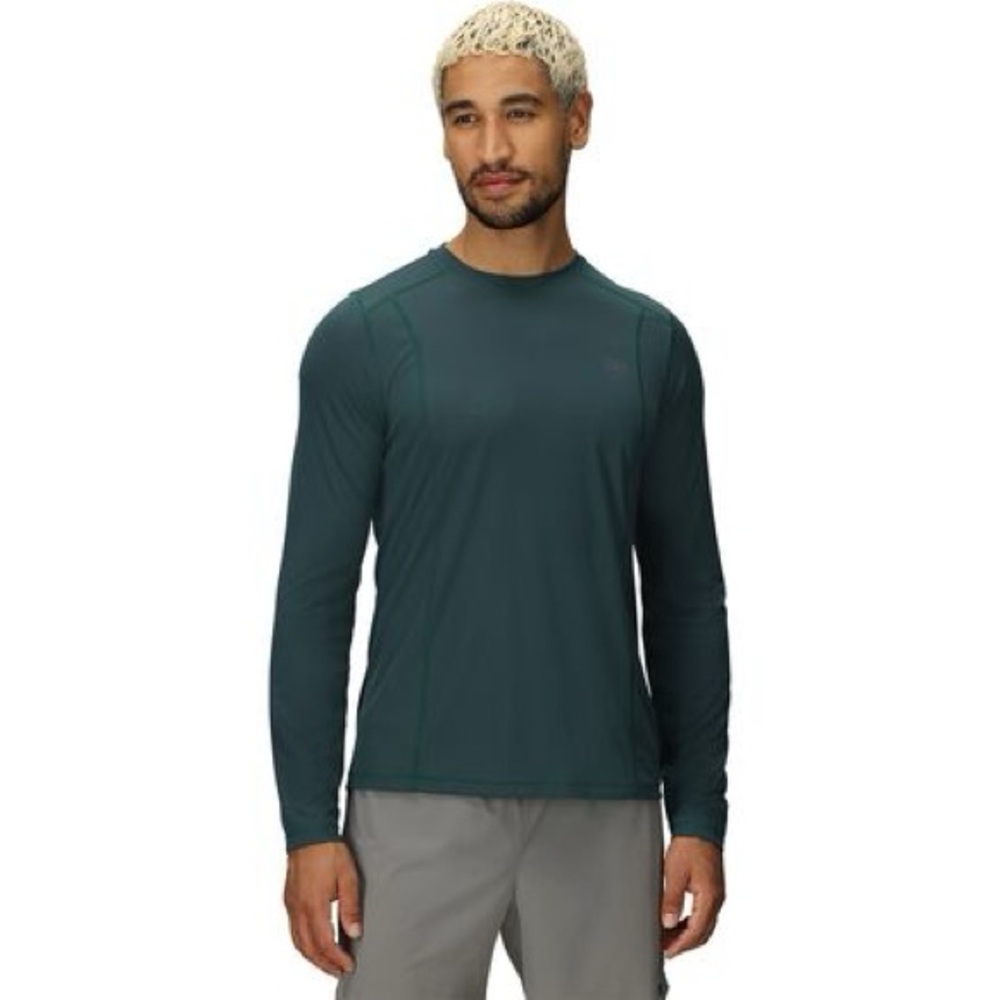 Mountain‎ Hardwear Tech Long Sleeve Performance Shirt Blue Size Large